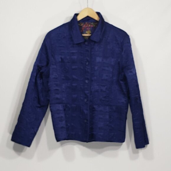 Unbranded  Colorful Reversable Quilted Jacket - Picture 5 of 7